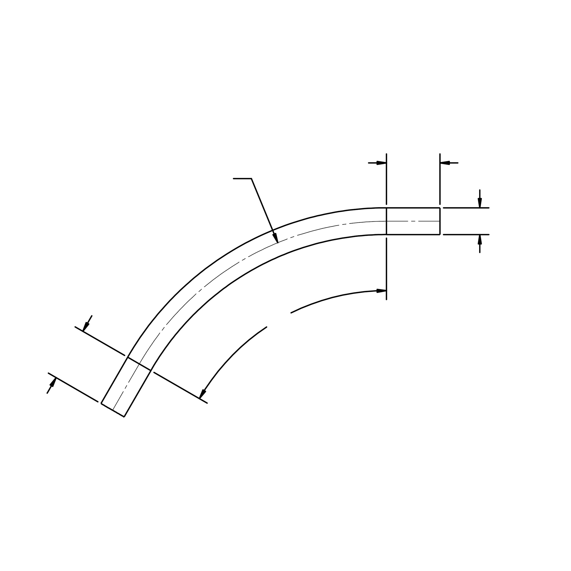 Progressive Products Elbow Calculator Diagram 1